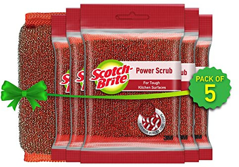 Scotch-Brite Steel Loops Power Scrub - Paquete de 5
