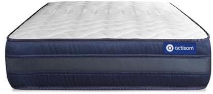 Actisom - Latexmatratze 90 x 18024cm - Ergonomischer Halt mit 5 Komfortzonen - Latex und Memory-Schaum - Actifresh-System für optimale Belüftung - Sehr Fester Komfort, perfekte Hygiene