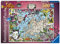 Ravensburger Europakarte, witziger Zirkus, 500-teiliges Puzzle für Erwachsene und Kinder, ab 10 Jahren