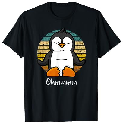 Meditation Pinguin - Yoga Pinguin T-Shirt