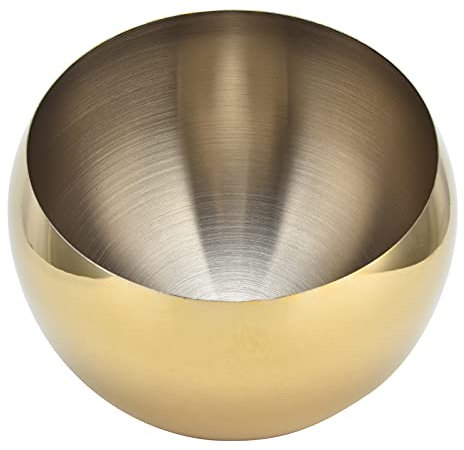 Zuccheriera in acciaio inossidabile, ciotola per condimenti obliqua spazzolata lucida per servire zucchero e pepe(S)