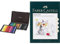 Faber-Castell 110006 - Polychromo Farbstift Polychromos, 48er Holzkoffer mit Zubehör, wasserfest, bruchsicher, bunt & Art & Graphic Skizzenblock, A5 160 g/m² Block mit 40 Blatt