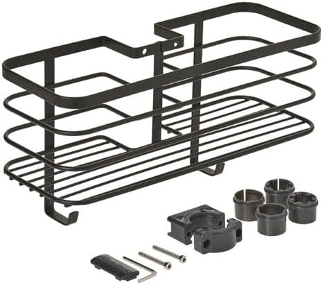 Metaltex 401102000 Origin Lava Duschständer, Schwarz