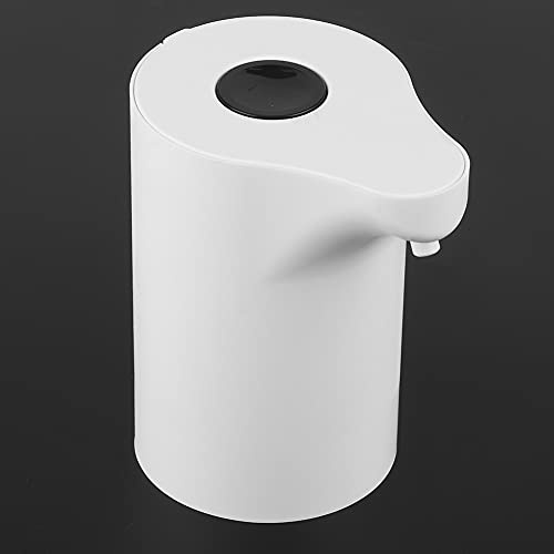 Automatische Wasserflaschenpumpe Universeller Tragbarer Trinkwasserspender Kabelloser Wiederaufladbarer Wasserspender mit Schalter USB Elektrisches Aufladen für Camping Küche Weiß