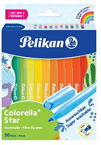 Pelikan Fasermaler Colorella® Star C 302, 30 Farben, 822336