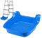 shengyi Pool Fußbad, Fußwanne Für Poolleiter, Tragbare rutschfeste Schwimmbad Fußbadewanne, Pool Foot Bath, Abnehmbare Fussbad Poolzubehör Für Pool Leitern, 41x42x13cm