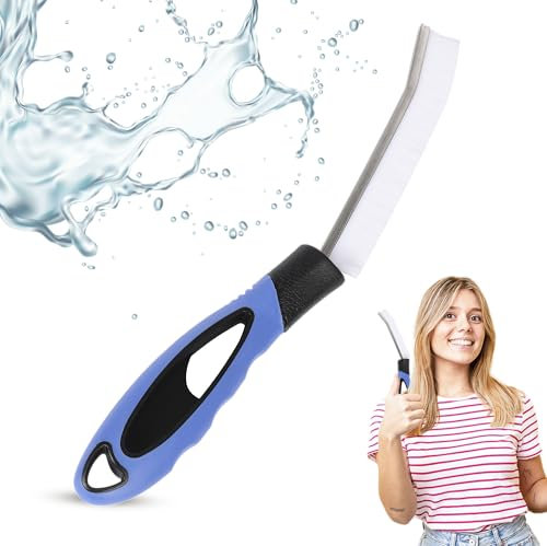 Cepillo para Limpiar Juntas Baño y Cocina - Cepillo Limpia Juntas Suelo - Limpieza de Grietas de Cerdas Duras