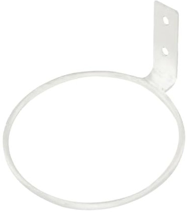 ＡＷＨＡＯ Appendiabiti da Parete con Anello per Vaso di Fiori, Portavaso Sospeso, Staffa da Parete in Ferro Resistente, Gancio per Fioriera, per Casa, Giardino, 5 Pollici