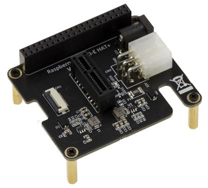 KALEA-INFORMATIQUE Erweiterungsplatte für Raspberry PI zum Hinzufügen eines PCIe x1-Anschlusses PCIe-Steckverbinderbasis für PI5 Hat+.