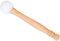 Palo para Tocar en Cuencos de Cristal Sgg 25 × 12 × 4 Palo de Mazo de Madera Anillos Tóricos de Goma para Tocar el Cuenco Tibetano de Cristal