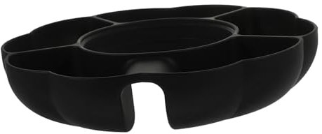 Cabilock Plat De Fruits Secs Plateau De Fruits Secs Assiettes De Fruits Polyvalentes Récipient Alimentaire Multi-Compartiments Plateau De Service Sectionnel Récipient De Fruits Secs
