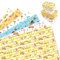 MORAINJAY 12 Bögen Construction Vehicle Geschenkpapier, Wrapping Paper Bulldozer, Excavator, Digger Birthday Gift Wrap for Boys, Construction Party Decorations for Kids 68 x 50cm