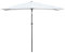 ZANWE Parasol de terrasse rectangulaire 8,2 x 4,2 Pieds, Parasol de Table de marché extérieur avec manivelle, Parasol imperméable à Protection UV pour pelouse, Jardin, terrasse, Cour, Piscine