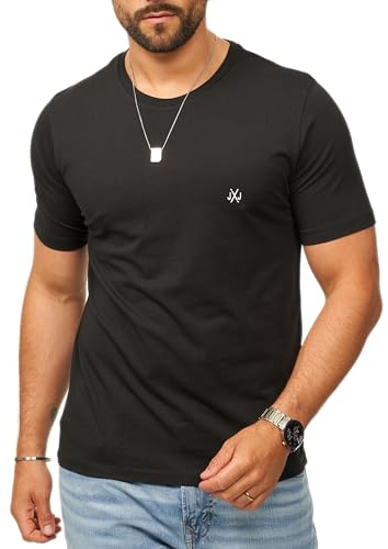 JACK & JONES Herren T-Shirt Infinity O-Neck Shirt Kurzarmshirt