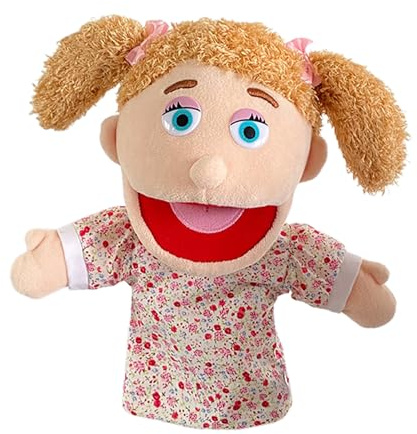 Family Puppet Set - Großvater-Figur, realistische weiche Puppe | Bequemer Handy-Plüschfigur, fantasievolles Rollenspielzeug für Kleinkinder und Jugendliche