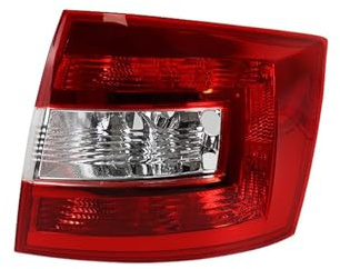 Jaeooai Auto Zubehör Für Skoda Spaceback 2014-2019 Rücklicht Drehen für Signal Lampe Rückleuchten(Red Right)