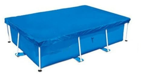 FACAIIO Tapis de piscine imperméable en polyéthylène, tapis de sol épais pour protection contre les crevaisons, pour la saleté et les débris, différentes tailles de piscines rectangulaires