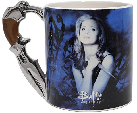 Surreal Entertainment 3D Dolch Tasse, Keramik, Standard, 425 ml, Buffy, Vampir, Halloween
