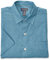 Van Heusen Men's Air Short Sleeve Button Down Solid Shirt, Turquoise Storm Blue, S