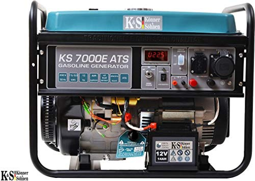 KÃ–NNER & SÃ–HNEN Petrol GENSET/Generator 5 0KW 230/400V Electric Start AVR VST KS7000E-1/3