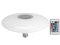 Ichiias Lámpara LED 30W E27 RGBW Bombilla Control remoto Altavoz Bluetooth Reproductor de música AC85-260V