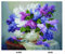 Diamond Vollbedeckung mit Holzrahmen Painting Set Bild 40 x 50 Diamant Malerei Stickerei Handarbeit Basteln Mosaik Steine Blumen Korb Haus am Bach (GJ969)