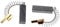 vhbw 2x Balais de charbon pour moteur 32,2 x 6,4 x 10mm compatible avec diverses aspirateurs
