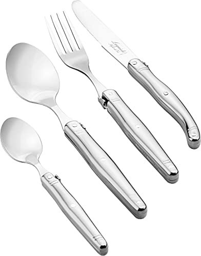Laguiole Style de Vie Besteckset Premium Line, 24-teilig, Edelstahl, neues Modell