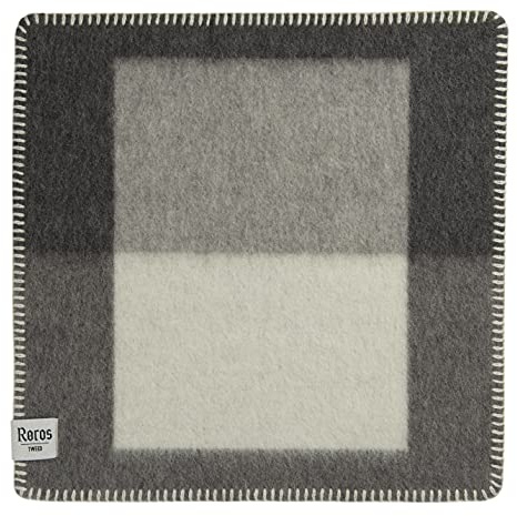 RØROS TWEED Syndin Sitzunterlage - aus norwegischer Lammwolle - Design von Kristine Five Melvaer - Maße: 45 x 45 cm (21951 - Slate)