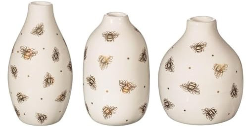 Sass & Belle Bienenkönigin-Vasen, 3 Stück