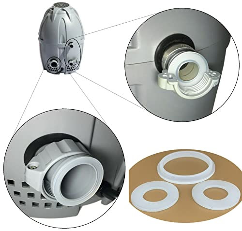 RTPOWER Lay-Z-Spa, A und B/C Verbindungsdichtungen Dichtungen Unterlegscheiben für Bestway Coleman SaluSpa (1A 2B/C)
