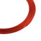 Alambre de aluminio de 12 m, 1 mm, para joyas, alambre de aluminio para manualidades, alambre de perlas, alambre decorativo, alambre para flores, alambre para modelar (rojo)