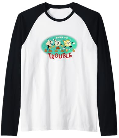 The Cuphead Show! Nichts But Trouble Raglan