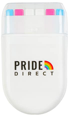 Pride.Direct® Trans Schminkstift | Trans | Transsexuell | Ttrans Accessoires | Pride Merch | Pride Accessoires | LGBTQ+ | Pride