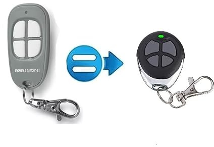 C Sent - AAM0049 - TELECOMMANDE DE Portail Compatible - SCS Sentinel CONTROLGATE Gris AAM0049 3760074133376