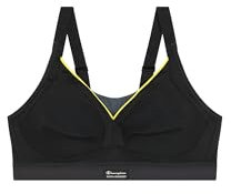 Champion Damen Shock Absorber S015f-Active Shaped Support Sport-BH, Opaque Inches, Schwarz, 85D