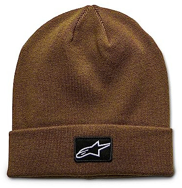 Alpinestars Unisex File Cuff Beanie Hat, Root Beer, Einheitsgröße