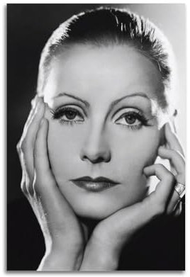 TeDe Greta Garbo Nostalgische Vintage-Kollektion, Kunst, Wohnzimmer, Schlafzimmer, Poster, Gemälde, dekoratives Gemälde, Druck, Leinwand, Wand, 20 x 30 cm, ungerahmt