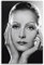 TeDe Greta Garbo Nostalgische Vintage-Kollektion, Kunst, Wohnzimmer, Schlafzimmer, Poster, Gemälde, dekoratives Gemälde, Druck, Leinwand, Wand, 20 x 30 cm, ungerahmt