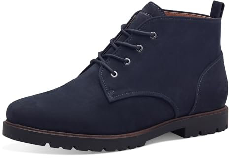 Tamaris Damen Stiefelette Leder bequem; NAVY, EU 40