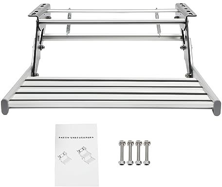 Kaichenyt Step, Entry Einzelschritt Manuelle Montage Trittstufen Mobil Camping Rechteckig Einstiegstufe Tritt Alu Stufe Montage