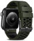 SumRioo Correa Compatible con Apple Watch Correa 46mm 42mm 44mm 45mm 49mm, Deportivas de Silicona Correas de Repuesto para iWatch Series 10 9 8 7 6 5 4 3 2 1 SE/SE 2/Ultra/Ultra 2, Verde/Negro