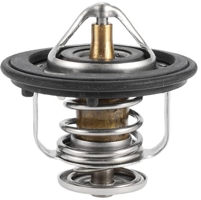 INFINAUTO Termostato De Coche Termostatos De Refrigerante Del Motor No.19301P08305 Para Honda Civic 1988-2005 Tono Plateado De Metal 1 Pza