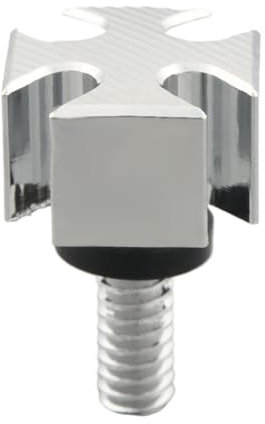 runhuabaihuo Aluminium 6mm Motorrad Rücksitz Kreuz Schraube Bolzen Muttern for Davidson Softail Sportster Street Glide Road King 1996-2017