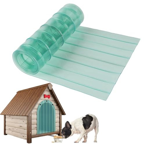 Pet Door Flap Strips, Pet Safe Cat Flaps Replacement Door, Dogs Mate Replacement Flap, Dog House Door Flap, Dog Kennel Door Flap For Doghouse Kennel Cat Door, Easy To Cut And Install