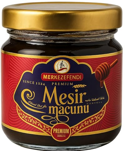 Herbal Power Macun Paste 43g – Natürliches Macun mit Zimt, Ginseng & Ginkgo – 43gr Glas (1)