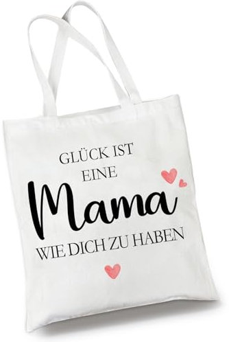 BOYATONG Geschenke für Mama, Baumwolltasche Mama Geschenk, Eine Stofftasche für Mutter Geburtstag Weihnachten, um Mütter Liebe zu Zeigen