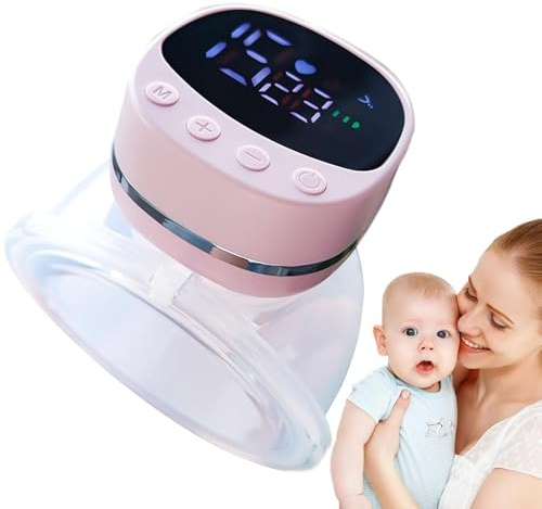 Electric Breastfeeding Pump, 5 Modes And 15 Levels, Low Noise Extractor, Rechargeable Type-C Charging, 2-Hour Working Time, Ideal For Indoor, Outdoor Use