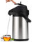 Caraffa for caffè con pompa, borraccia for tè, distributore di bevande calde in acciaio inossidabile isolato, caraffa termica Air Pot, thermos for bevande calde, acqua, tè, cioccolato(2.5L)