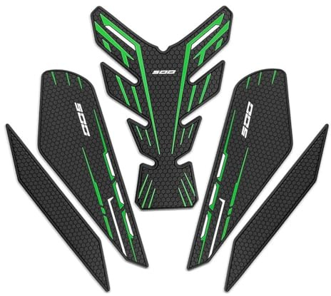 YZXOOP Paraserbatoio Tank Pad Adesivo per Serbatoio Carburante per Moto per Kawasaki per Ninja 500 Z500 SE Z500SE 2024, Protezione Serbatoio Protezione Serbatoio Moto(Imposta 1)